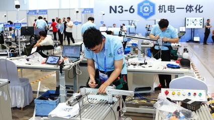 毫厘之間展技藝，智能工廠進賽場——106個賽項亮相第二屆山東省職業技能大賽網絡技術開發